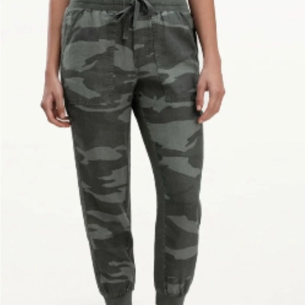 Splendid Camouflage Jogger Pants